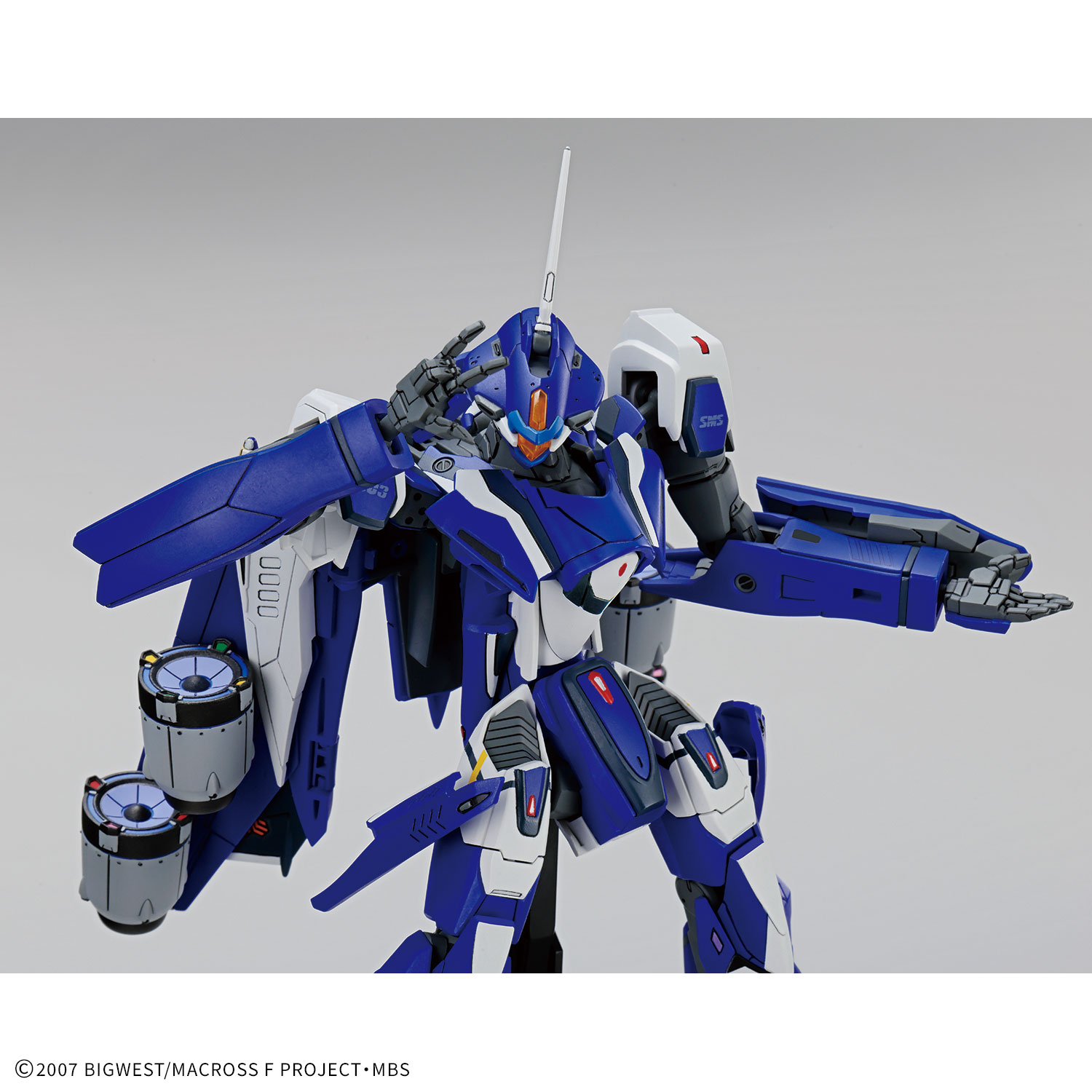 HG 1/100『VF-25G メサイアバルキリー（ミハエル・ブラン機）』マクロスF プラモデル-011