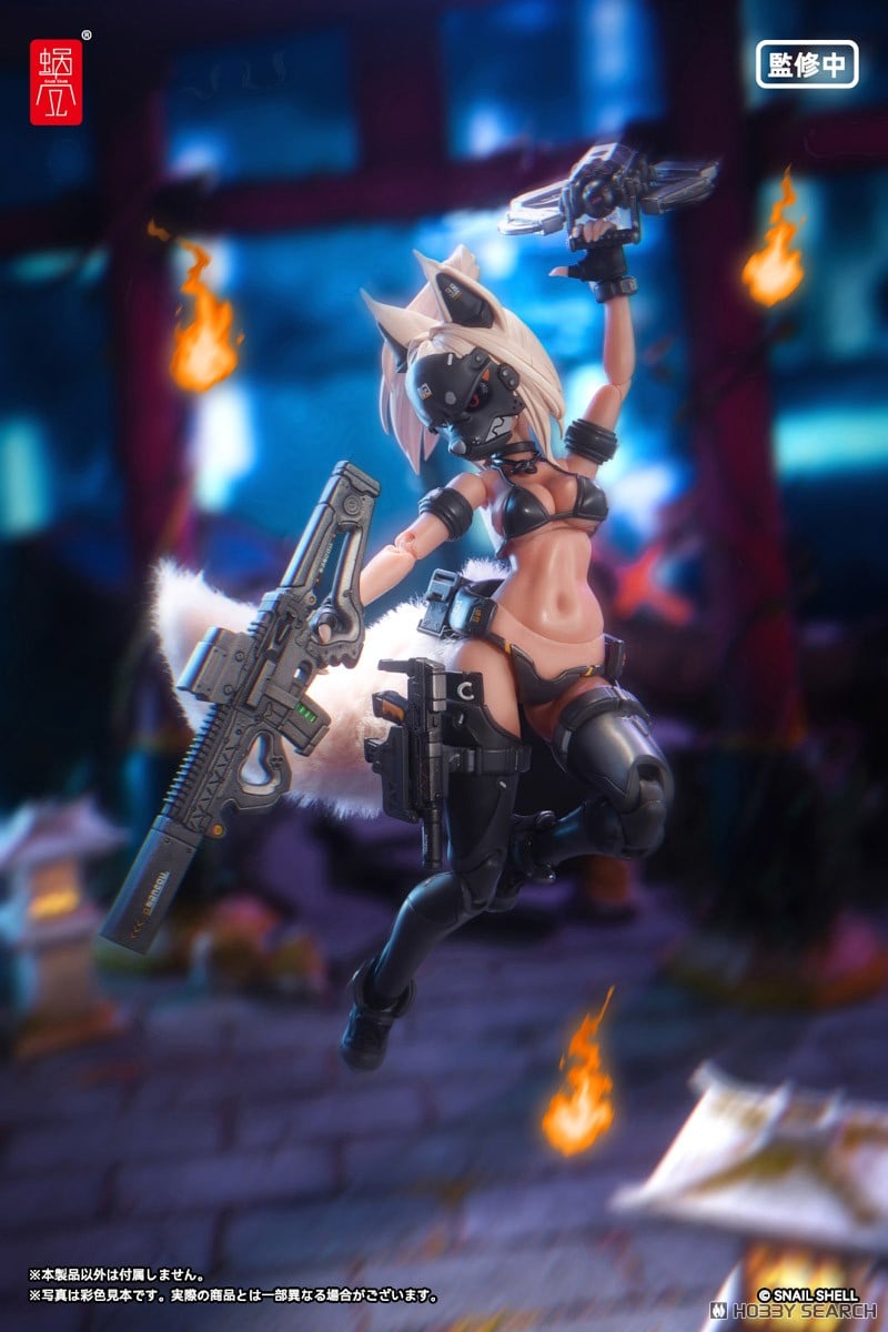 1/12『RA-04 狐火戦姫 穂乃火 水着Ver.』完成品アクションフィギュア-012