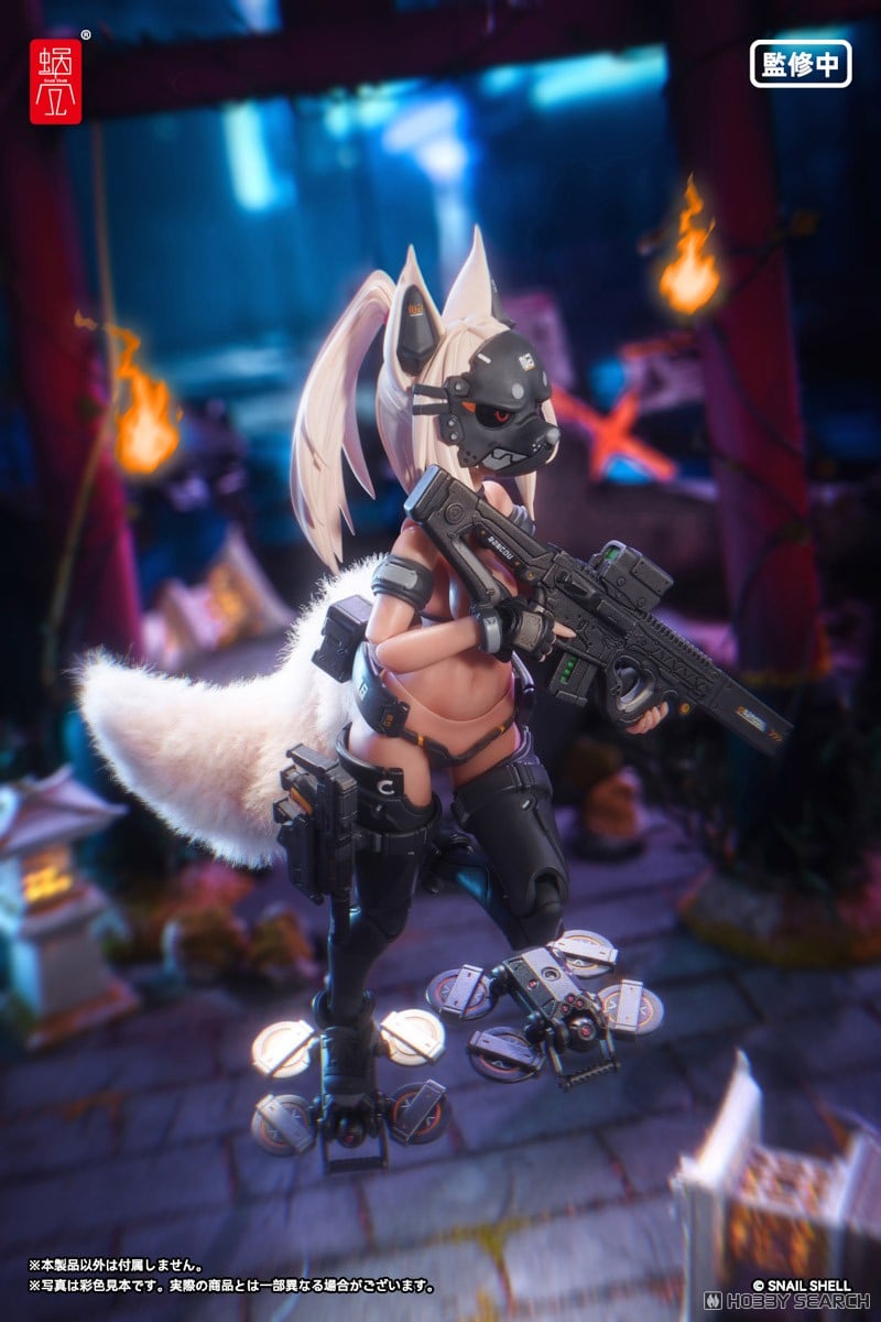 1/12『RA-04 狐火戦姫 穂乃火 水着Ver.』完成品アクションフィギュア-013