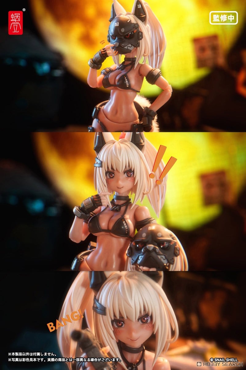 1/12『RA-04 狐火戦姫 穂乃火 水着Ver.』完成品アクションフィギュア-018