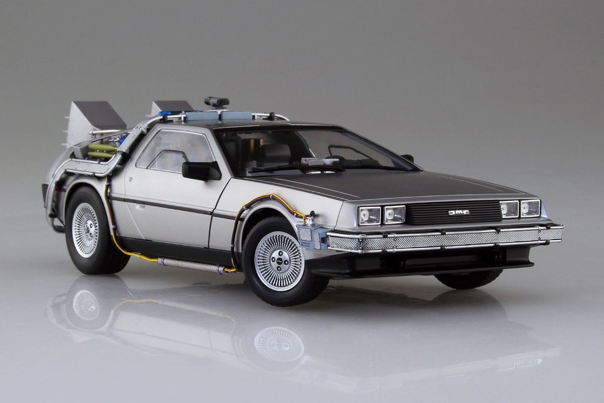 ムービーメカ No.BT-01『タイムマシン』バック・トゥ・ザ・フューチャー PartI 1/24 プラモデル-001