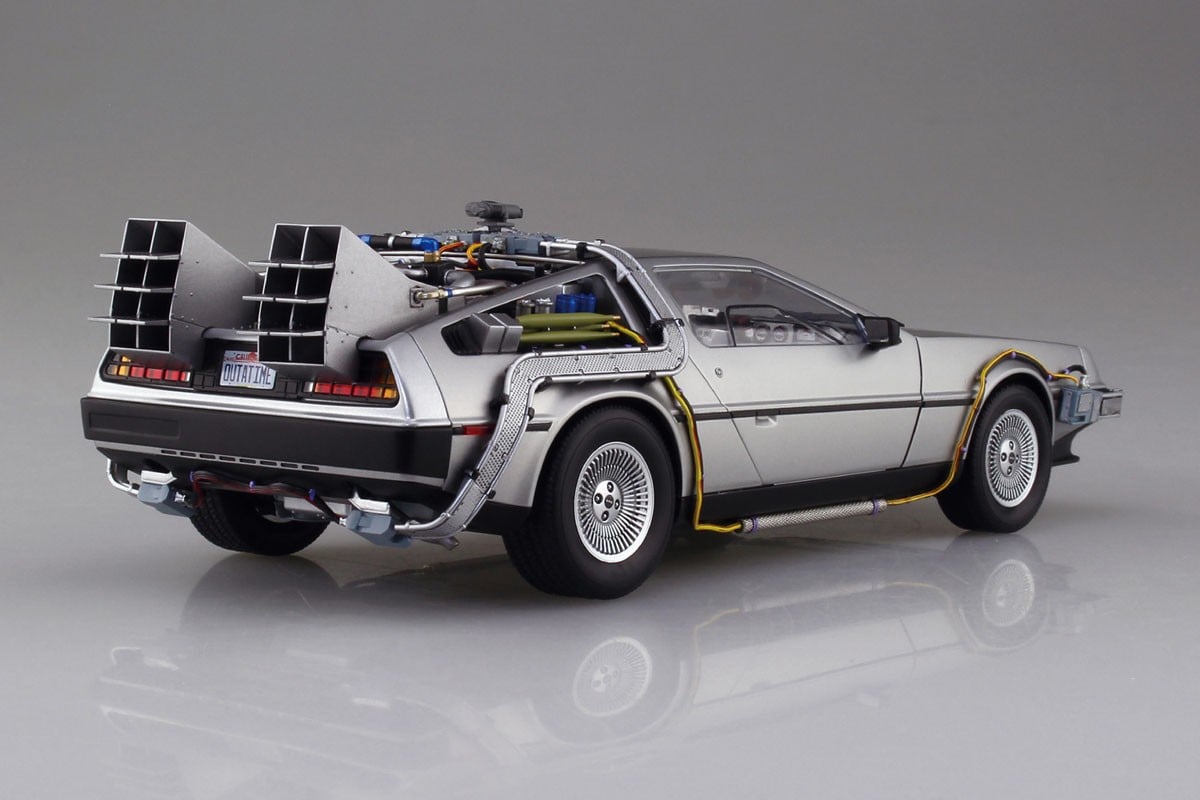 ムービーメカ No.BT-01『タイムマシン』バック・トゥ・ザ・フューチャー PartI 1/24 プラモデル-002