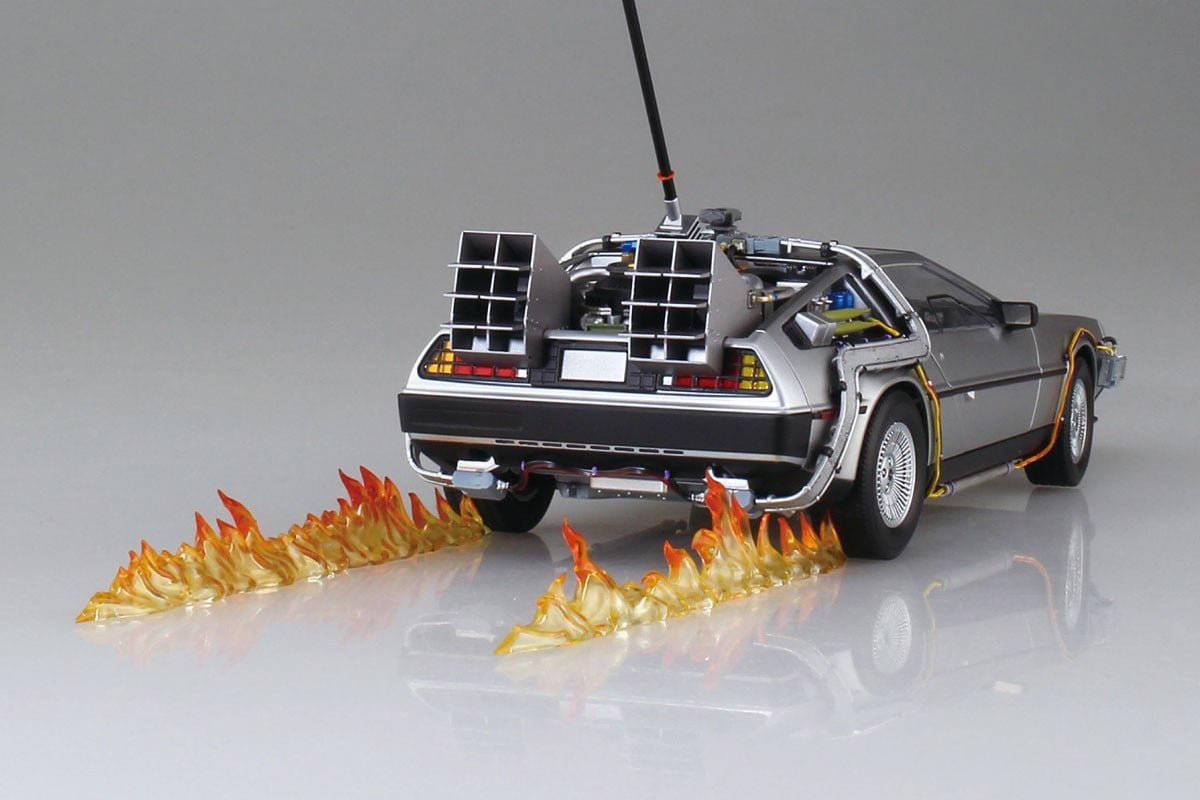 ムービーメカ No.BT-01『タイムマシン』バック・トゥ・ザ・フューチャー PartI 1/24 プラモデル-010