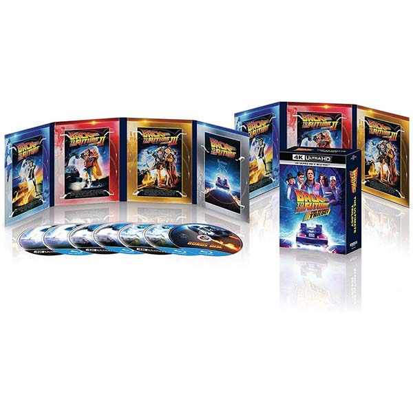『バック・トゥ・ザ・フューチャー トリロジー 35th アニバーサリー・エディション』4K ULTRA HD + Blu-ray【NBCユニバーサル】
