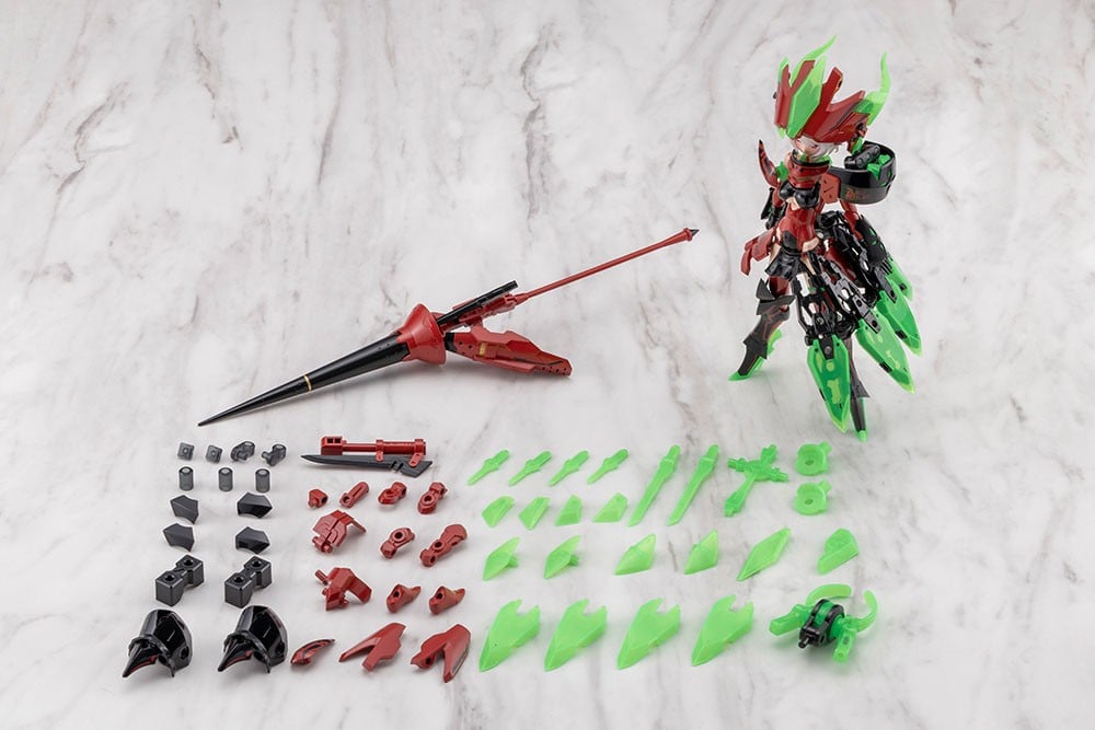 メガミデバイス『BULLET KNIGHTS エクソシスト HELL BLAZE』1/1 プラモデル-014