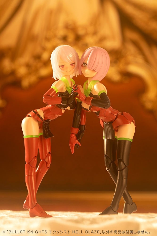 メガミデバイス『BULLET KNIGHTS エクソシスト HELL BLAZE』1/1 プラモデル-020