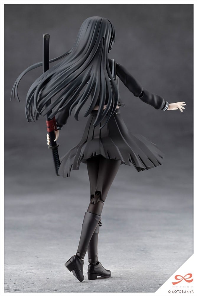 創彩少女庭園『薬師寺 久遠【篝火 真里亞ダメージVer.】』1/10 プラモデル-003