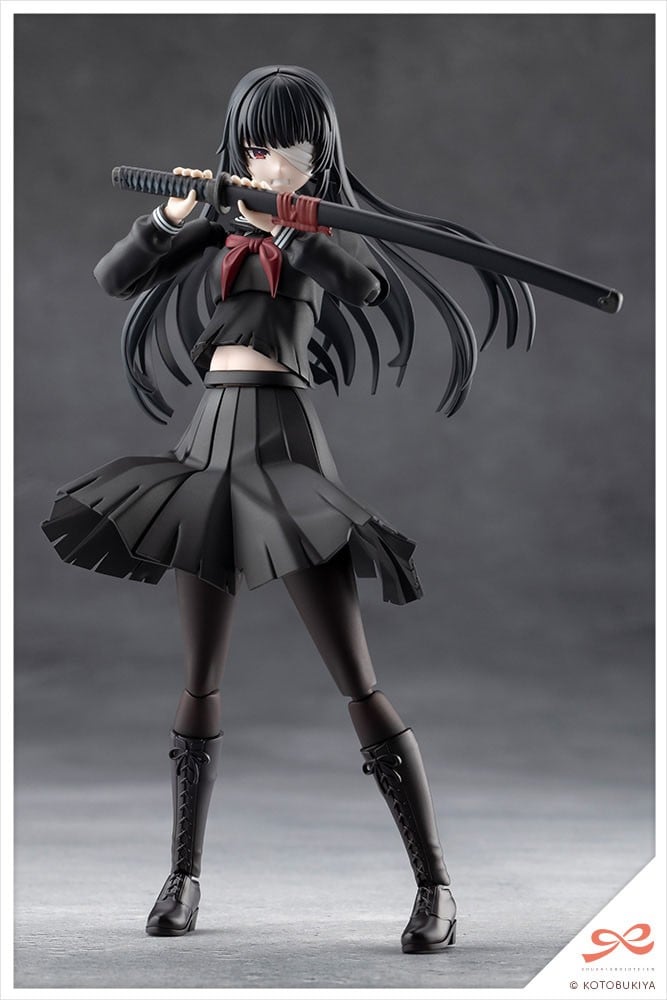 創彩少女庭園『薬師寺 久遠【篝火 真里亞ダメージVer.】』1/10 プラモデル-007