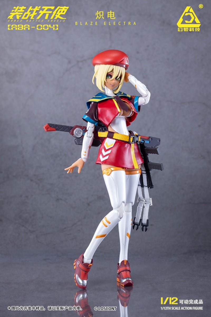 装戦天使(アームド・バトル・エンジェルズ)シリーズ『ABA-004 熾電(ブレイズ・エレクトラ)』1/12 可動フィギュア-006