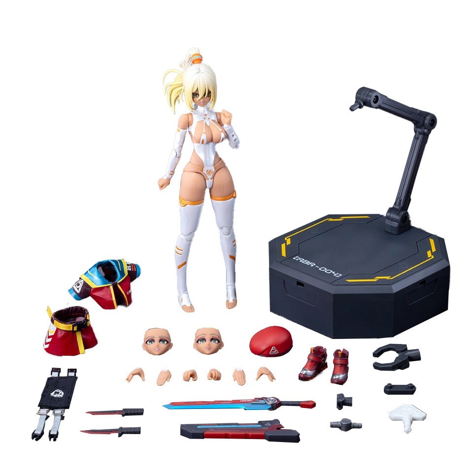 装戦天使(アームド・バトル・エンジェルズ)シリーズ『ABA-004 熾電(ブレイズ・エレクトラ)』1/12 可動フィギュア-009