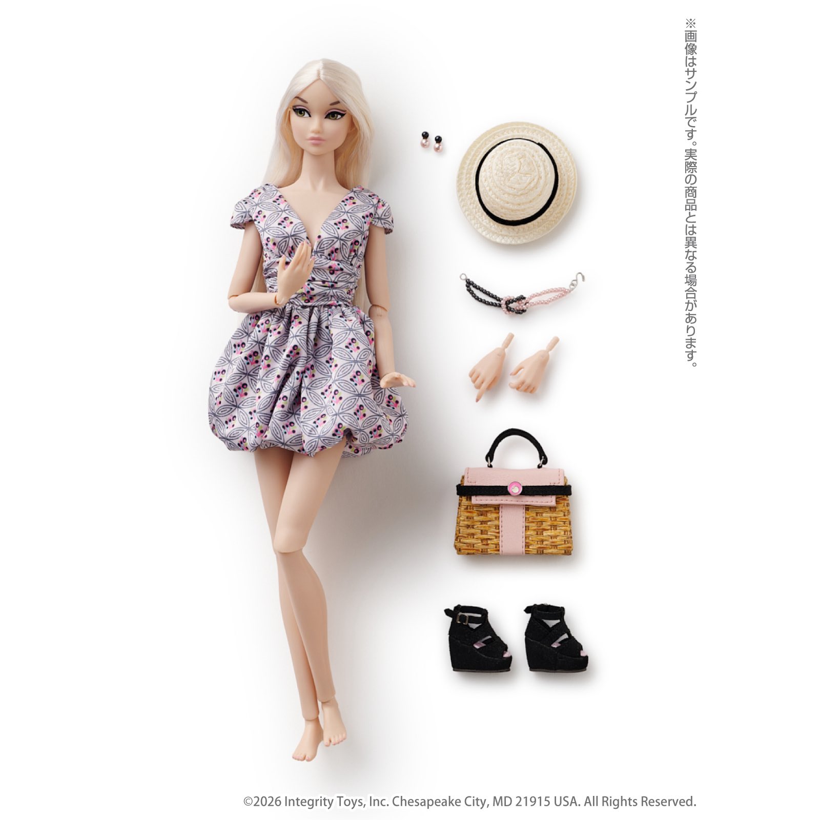 エフアール:ニッポン コレクション『Afternoon Reverie Amelie™ Dressed Doll The FRNippon Collection 81107 アフタヌーン・レヴェリー』完成品ドール-007
