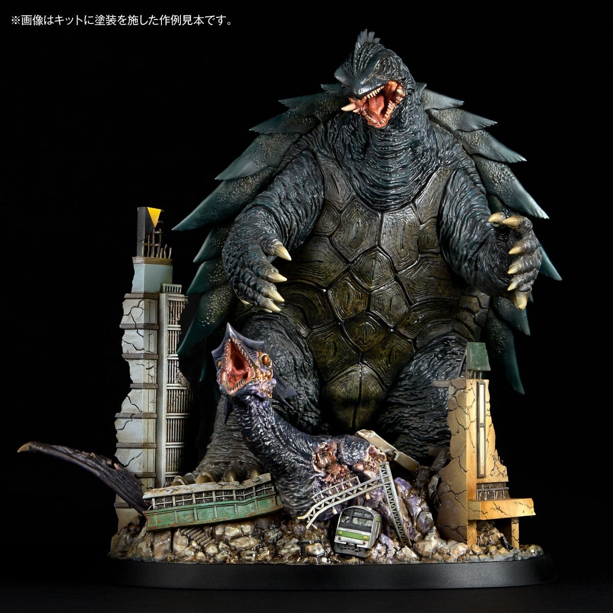ARTPLA SCULPTURE WORKS『ガメラ(1999) Re:イマジネーション』ガメラ3 邪神〈イリス〉覚醒 プラモデル-004
