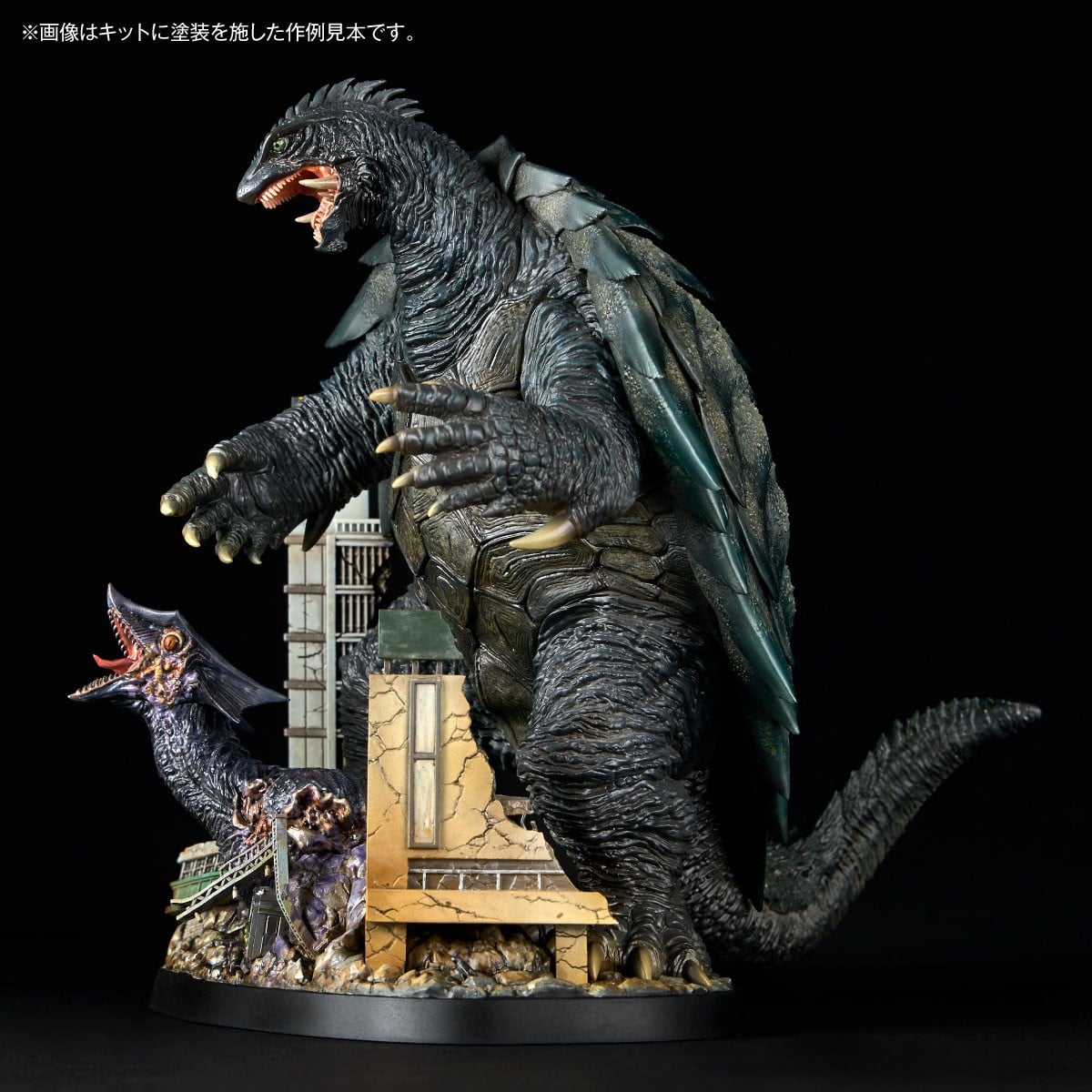 ARTPLA SCULPTURE WORKS『ガメラ(1999) Re:イマジネーション』ガメラ3 邪神〈イリス〉覚醒 プラモデル-005