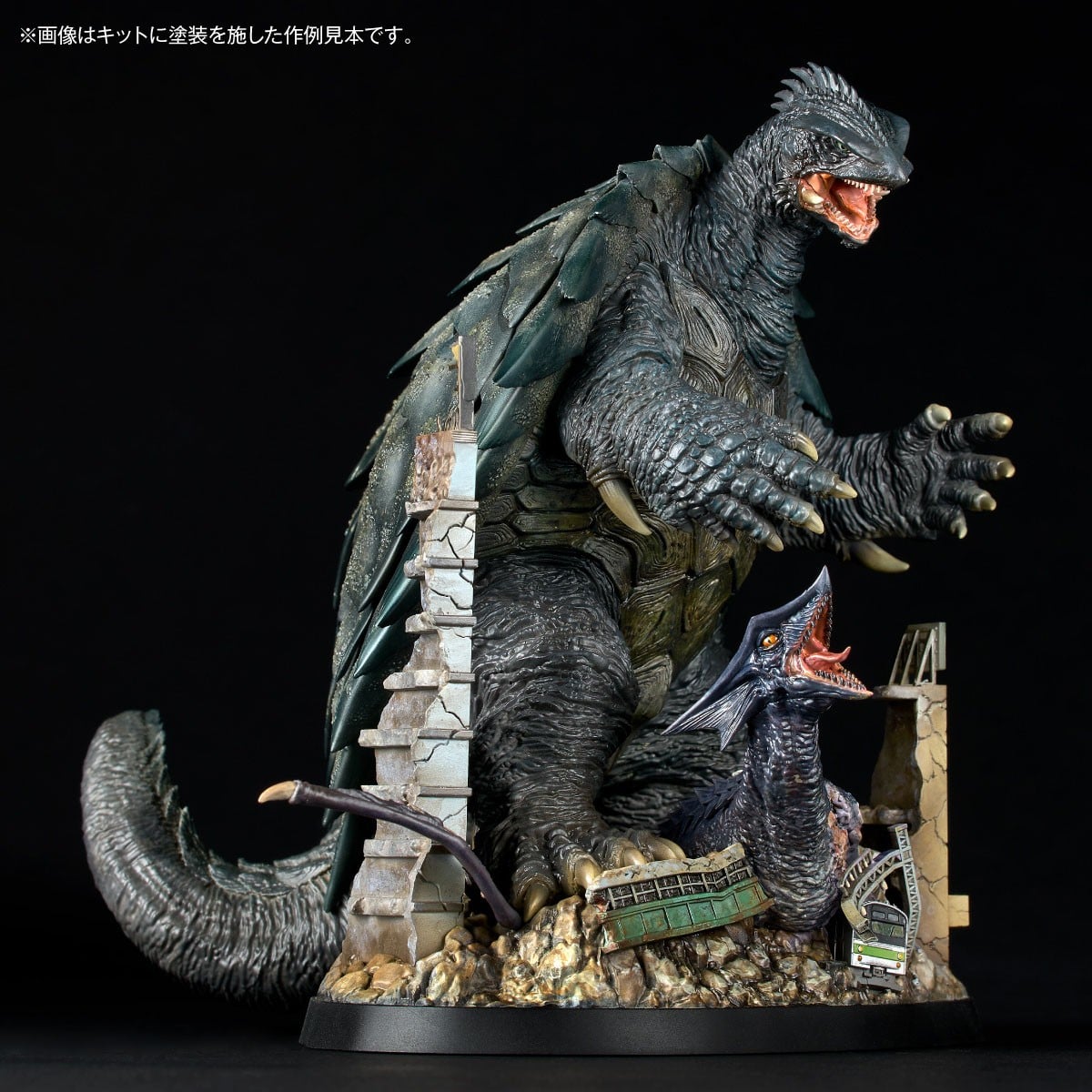 ARTPLA SCULPTURE WORKS『ガメラ(1999) Re:イマジネーション』ガメラ3 邪神〈イリス〉覚醒 プラモデル-007