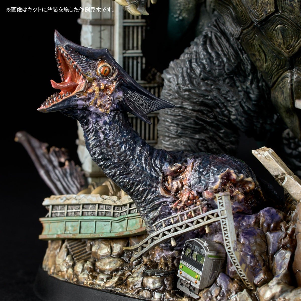 ARTPLA SCULPTURE WORKS『ガメラ(1999) Re:イマジネーション』ガメラ3 邪神〈イリス〉覚醒 プラモデル-008