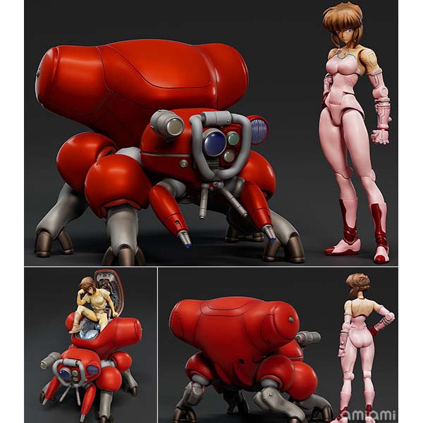 PLAMAX minimum factory MF-94『草薙素子 with フチコマ』攻殻機動隊 1/20 プラモデル