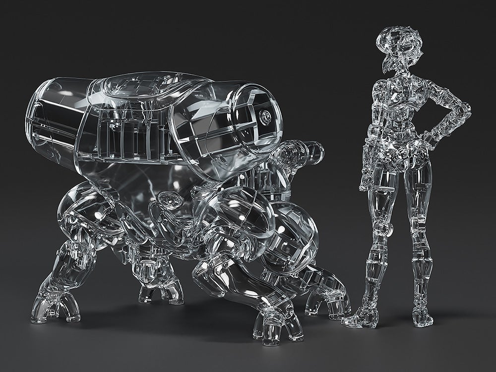 PLAMAX minimum factory MF-94『草薙素子 with フチコマ』攻殻機動隊 1/20 プラモデル-005