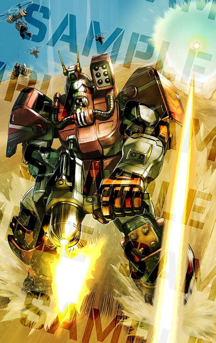 COMBAT ARMORS MAX32『アビテート T10B ブロックヘッドVer. GT』Get Truth 太陽の牙ダグラム 1/72 プラモデル-005