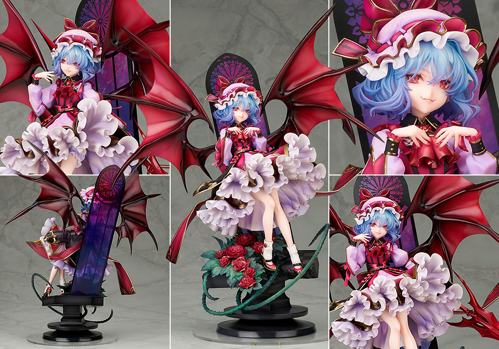 【限定販売】【再販】東方Project『レミリア・スカーレット』1/8 完成品フィギュア-031