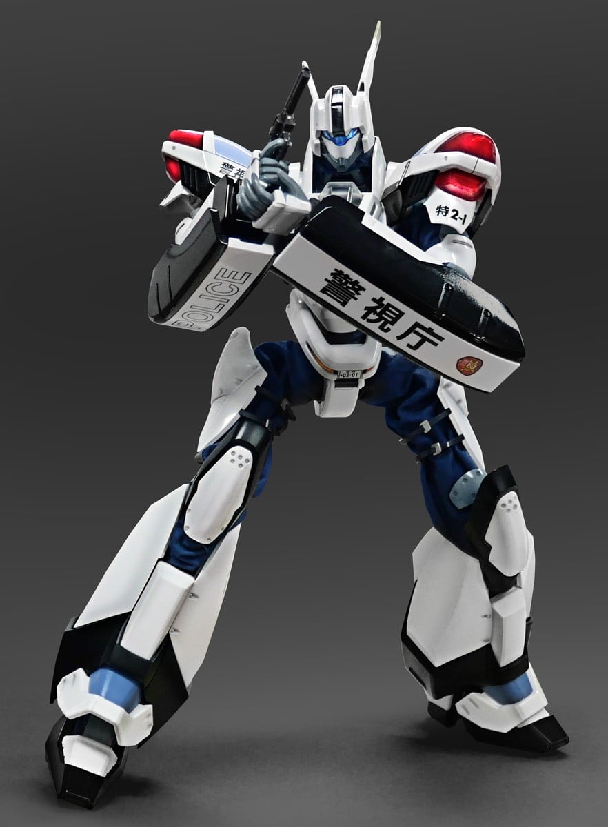 ゾイド×パトレイバー Code Name B.U.D.D.Y.『イングラムMARKIII』1/35 可動式ダイキャストフィギュア-001