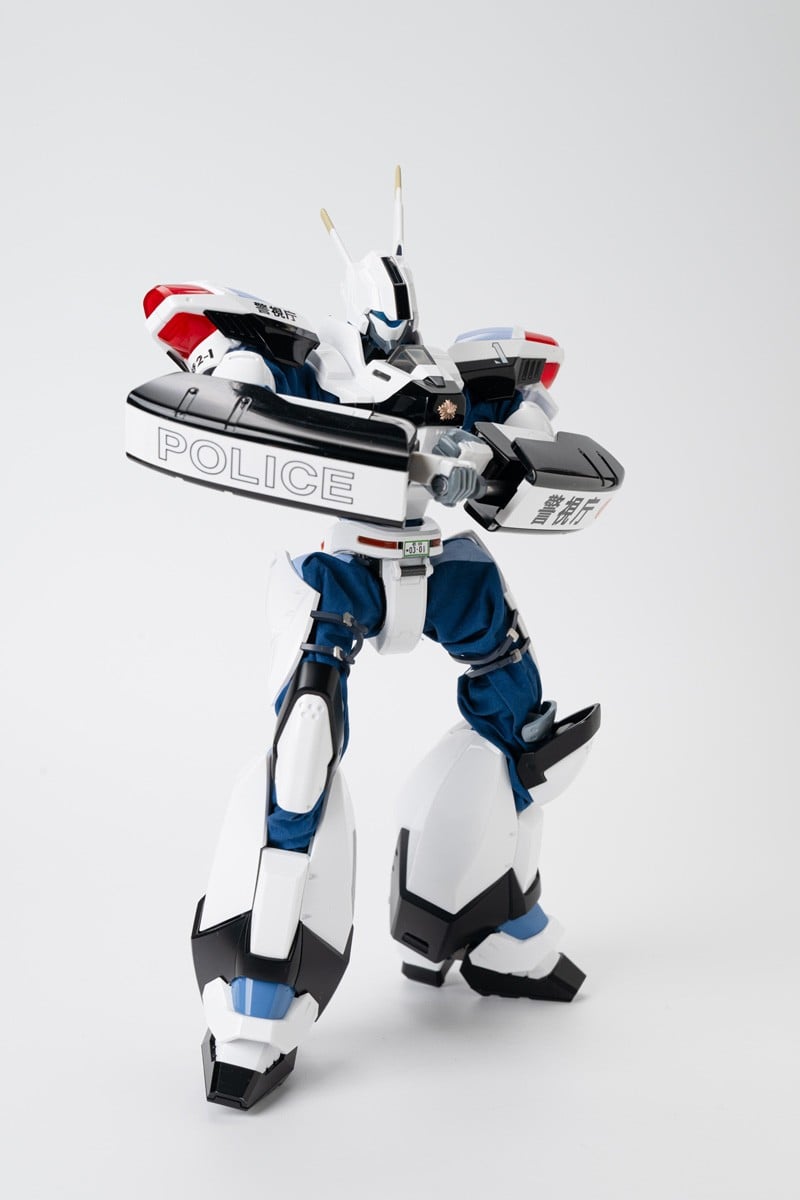 ゾイド×パトレイバー Code Name B.U.D.D.Y.『イングラムMARKIII』1/35 可動式ダイキャストフィギュア-002