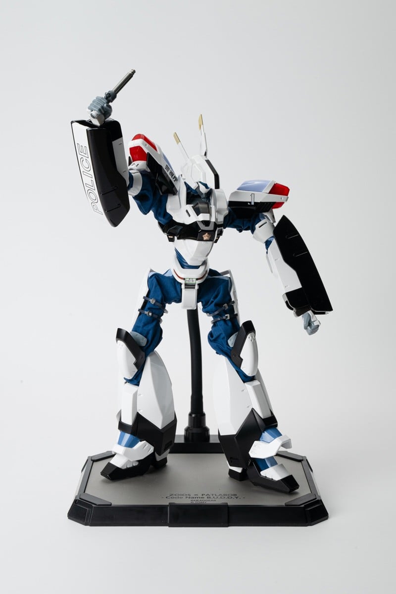 ゾイド×パトレイバー Code Name B.U.D.D.Y.『イングラムMARKIII』1/35 可動式ダイキャストフィギュア-005