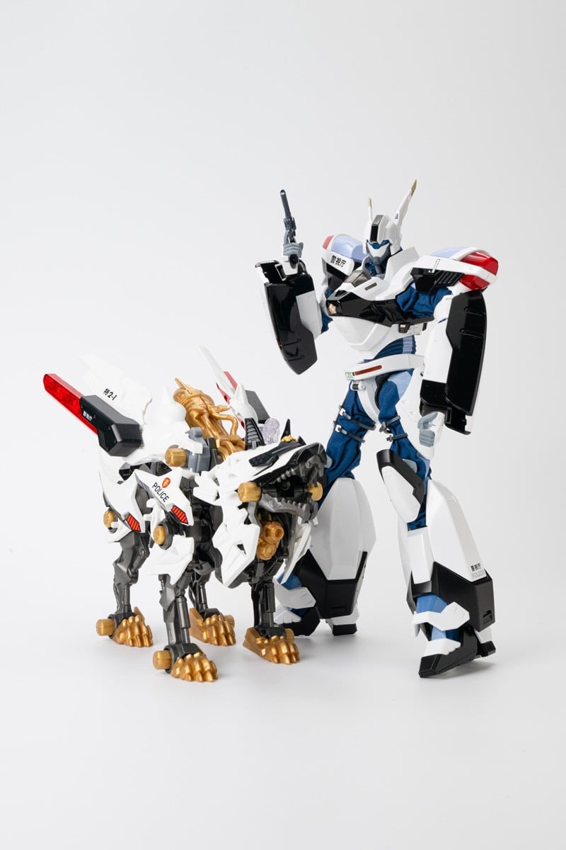 ゾイド×パトレイバー Code Name B.U.D.D.Y.『イングラムMARKIII』1/35 可動式ダイキャストフィギュア-006