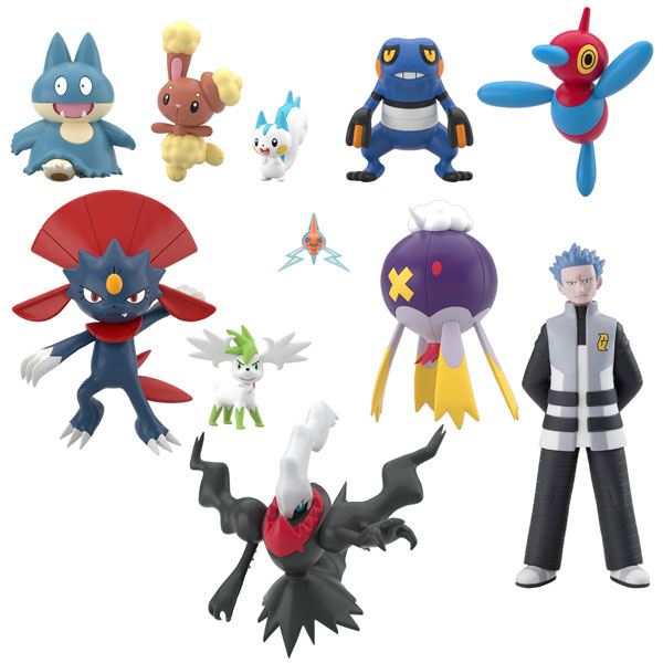 【食玩】ポケモンスケールワールド『シンオウ地方3』セット