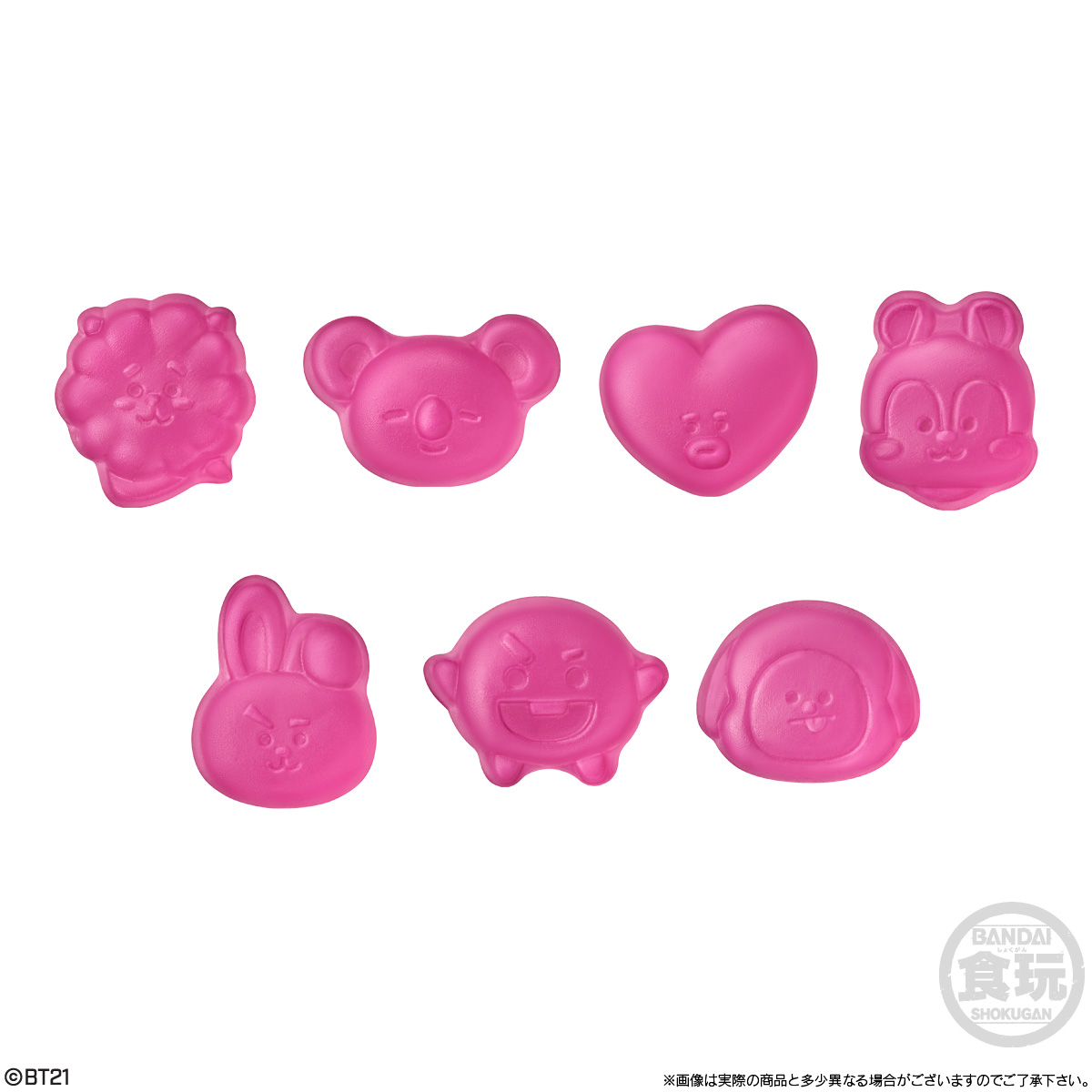【食玩】『BT21 キャンディチャームズ＆グミ』12個入りBOX-006