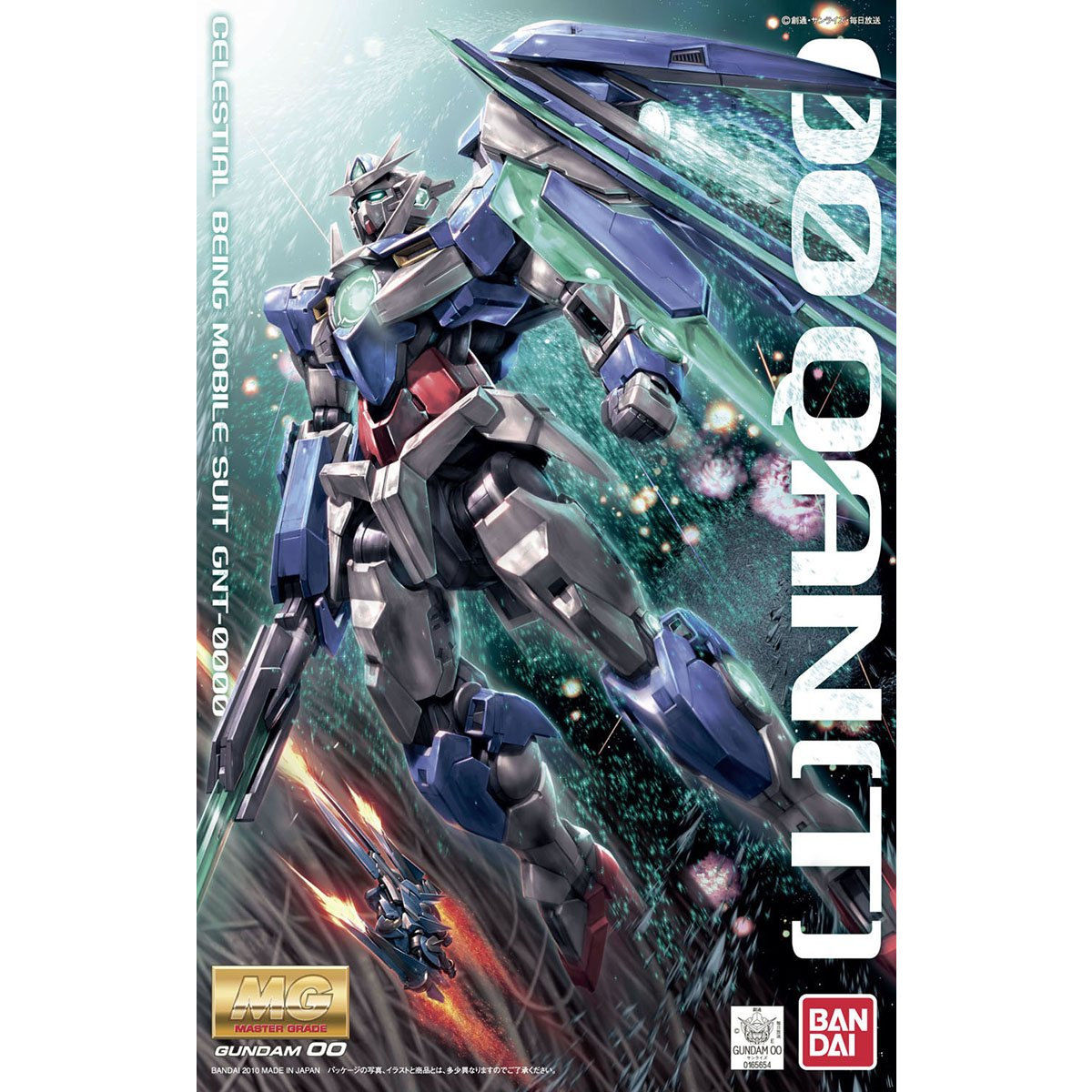 【再販】MG 1/100『ダブルオークアンタ』機動戦士ガンダム00 プラモデル-001