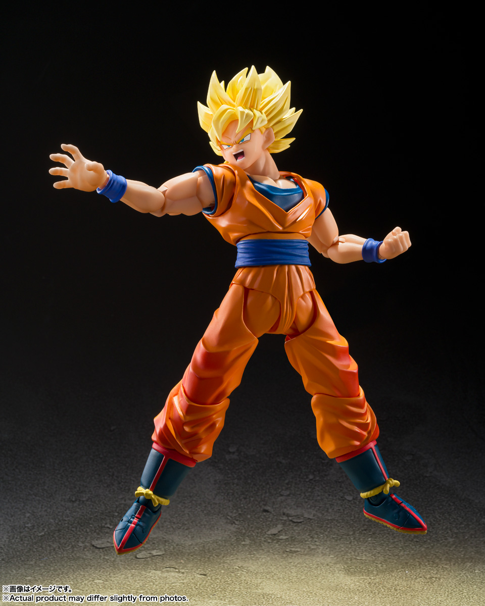 【再販】S.H.Figuarts『超サイヤ人孫悟空〈決戦の幕開け〉』ドラゴンボールZ 可動フィギュア-002