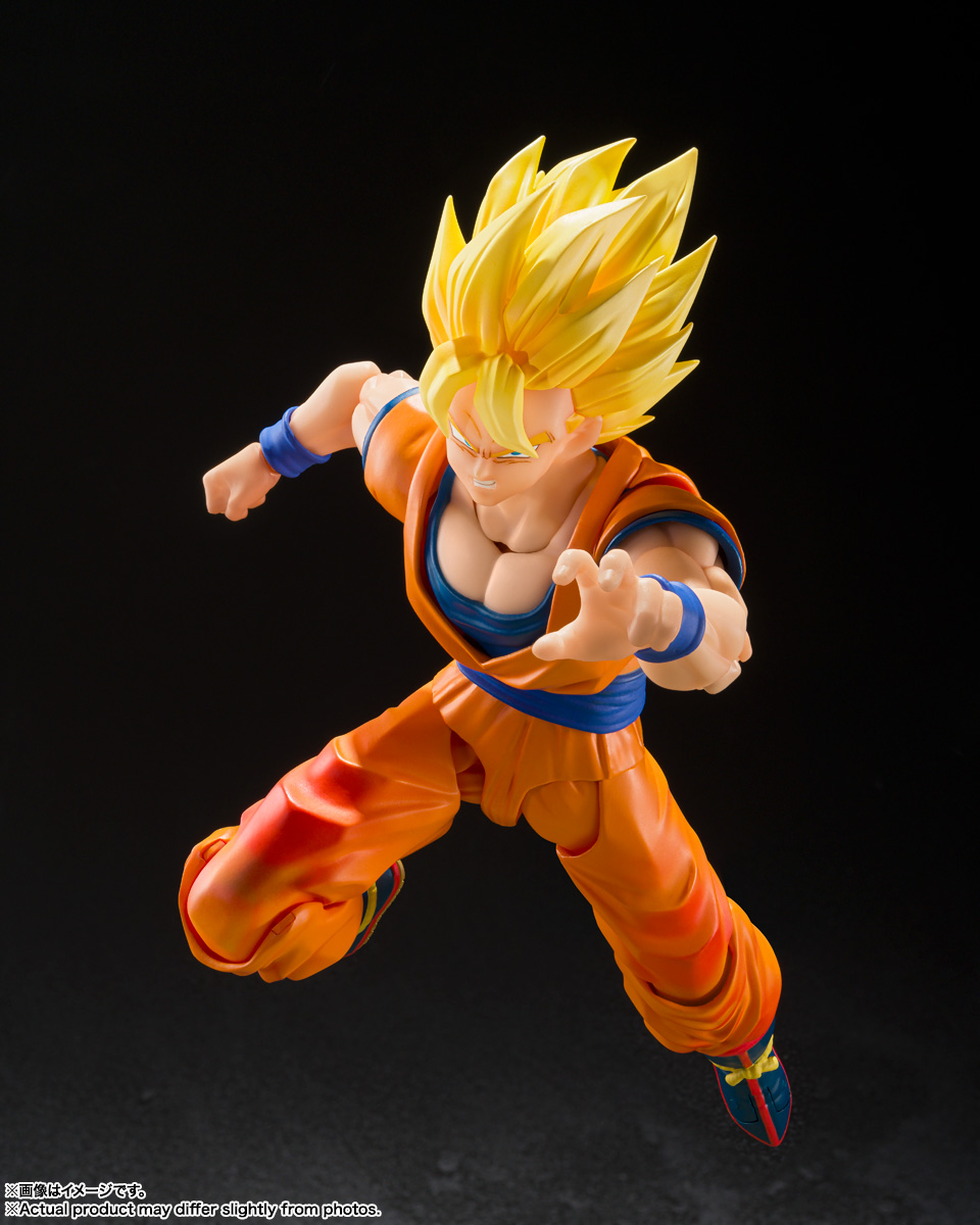 【再販】S.H.Figuarts『超サイヤ人孫悟空〈決戦の幕開け〉』ドラゴンボールZ 可動フィギュア-003