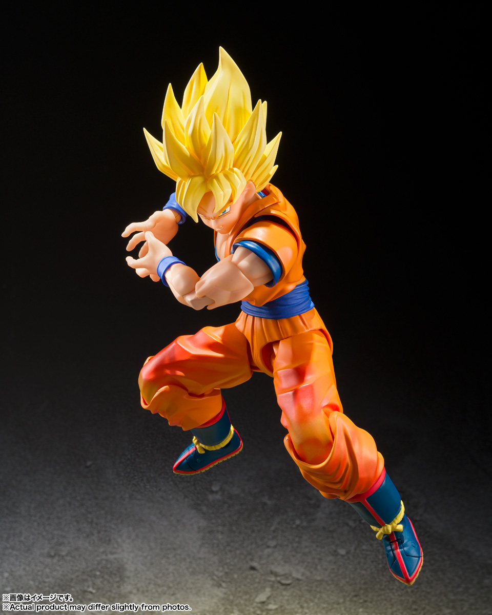 【再販】S.H.Figuarts『超サイヤ人孫悟空〈決戦の幕開け〉』ドラゴンボールZ 可動フィギュア-004