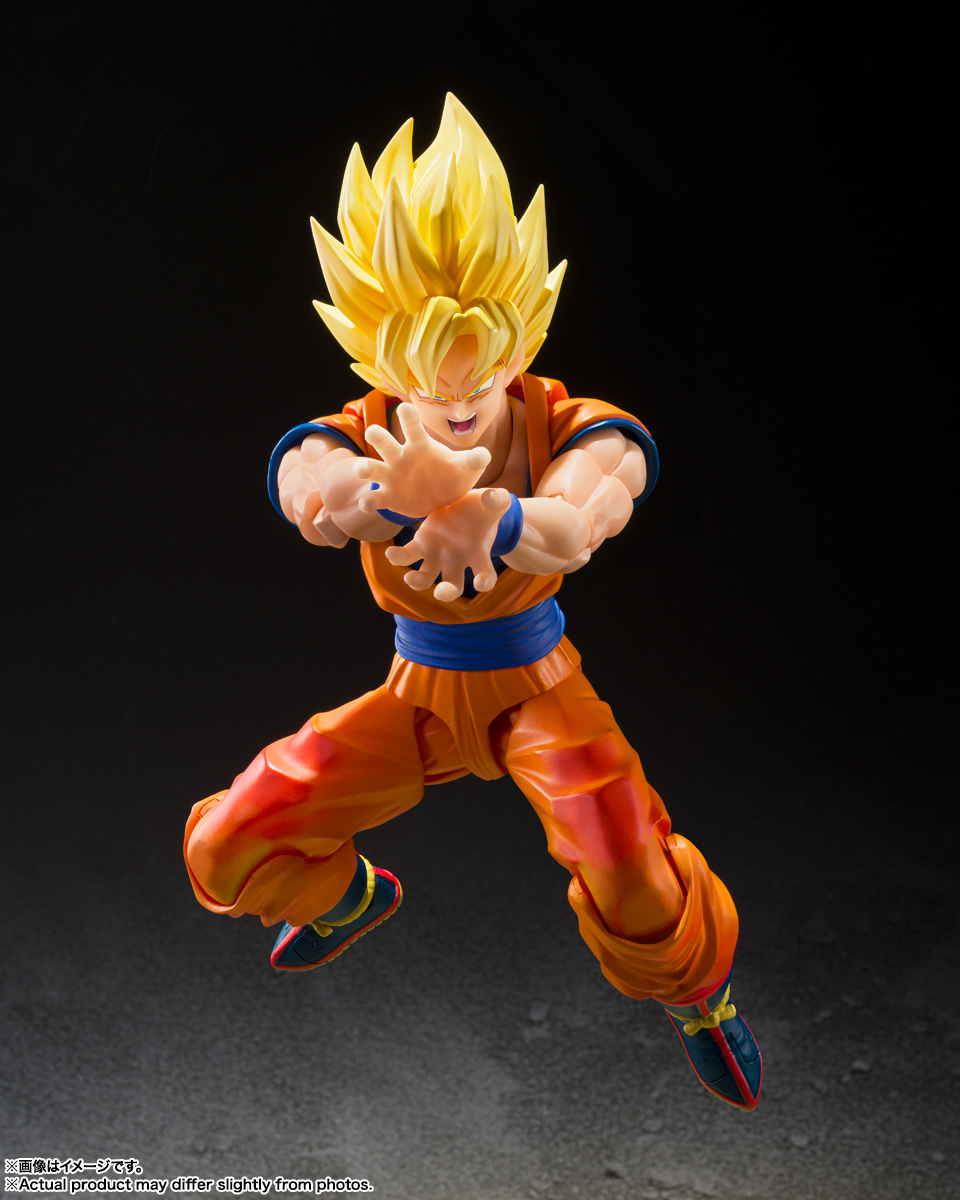 【再販】S.H.Figuarts『超サイヤ人孫悟空〈決戦の幕開け〉』ドラゴンボールZ 可動フィギュア-005