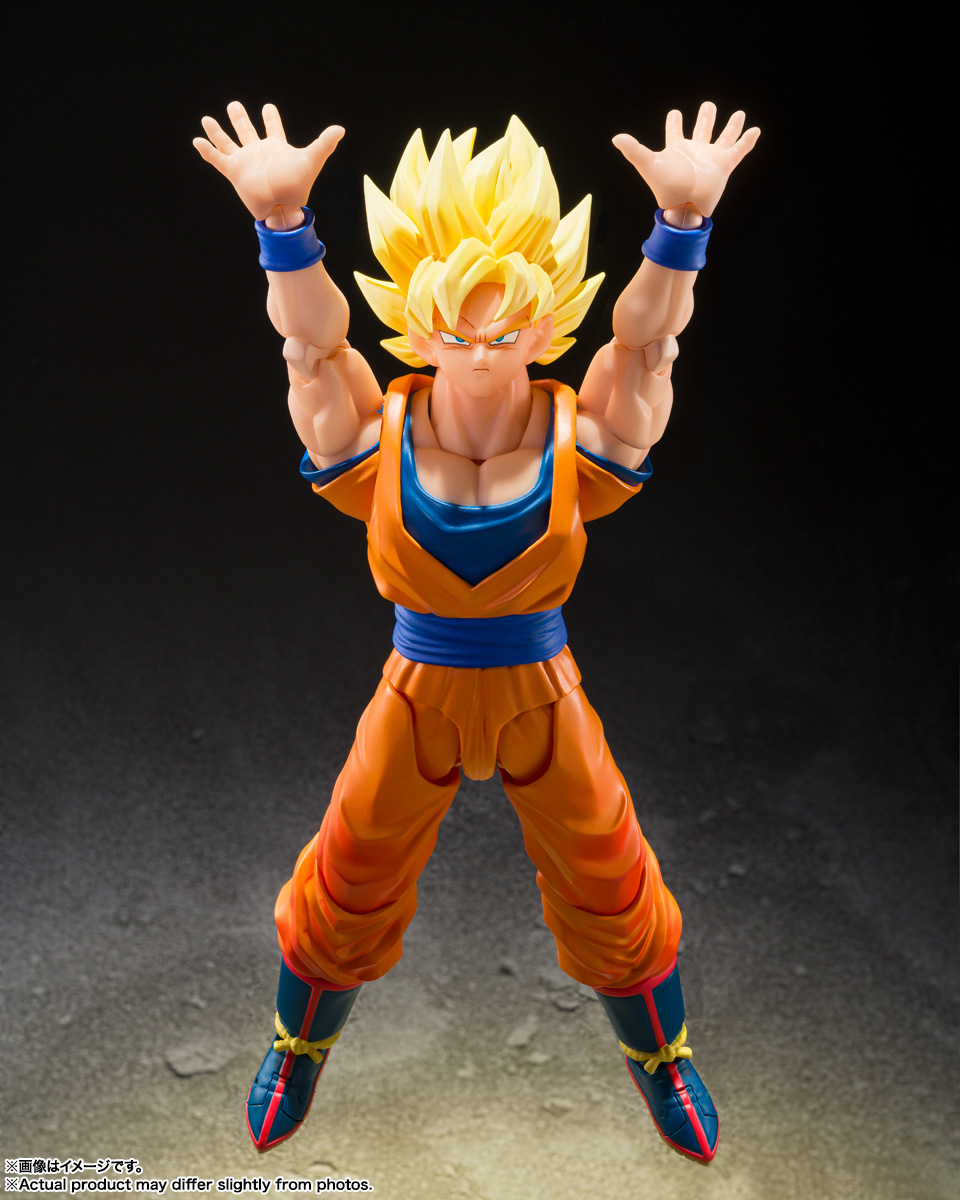 【再販】S.H.Figuarts『超サイヤ人孫悟空〈決戦の幕開け〉』ドラゴンボールZ 可動フィギュア-006