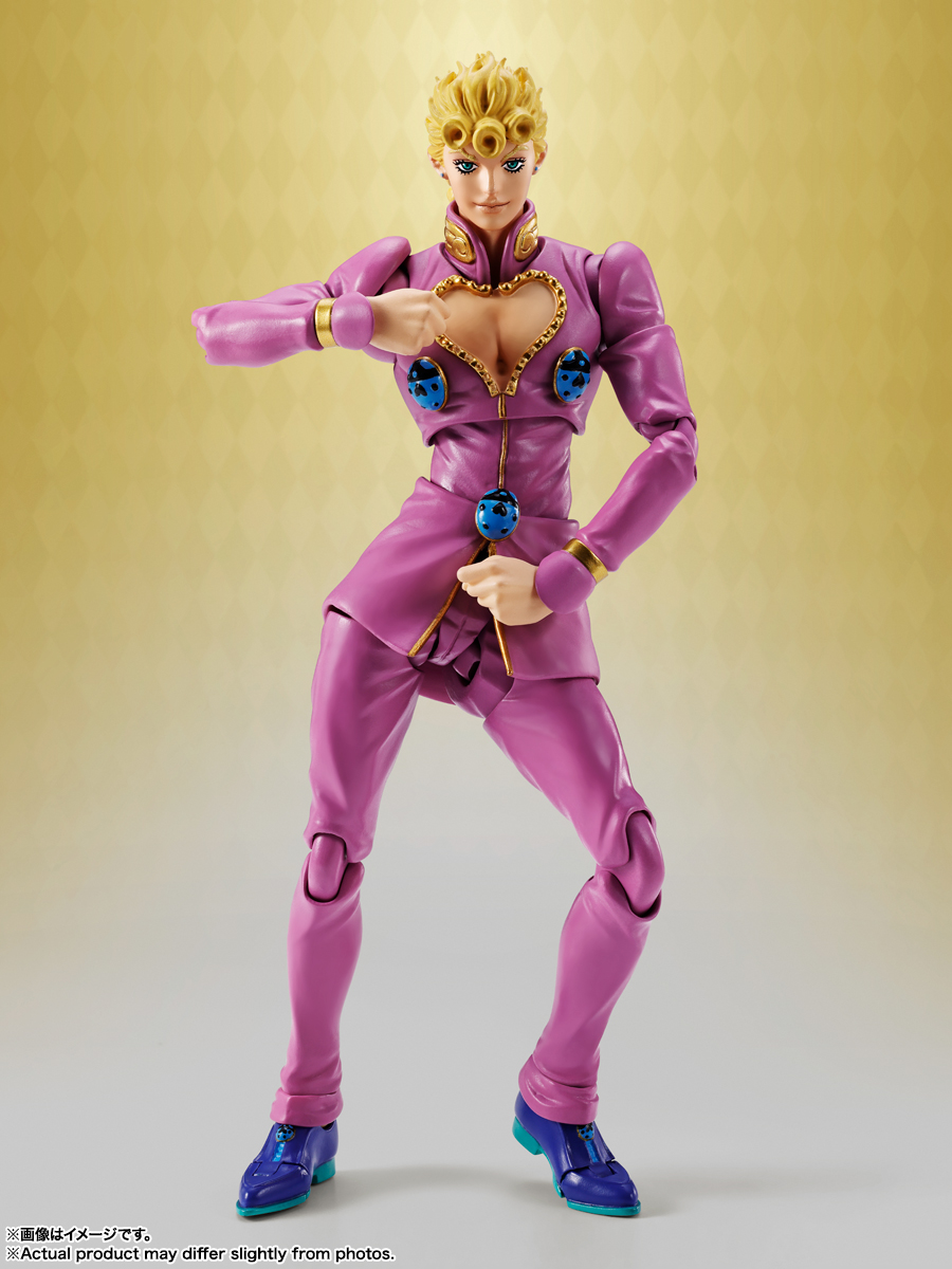 S.H.Figuarts『ジョルノ・ジョバァーナ』ジョジョの奇妙な冒険 黄金の風 可動フィギュア-001