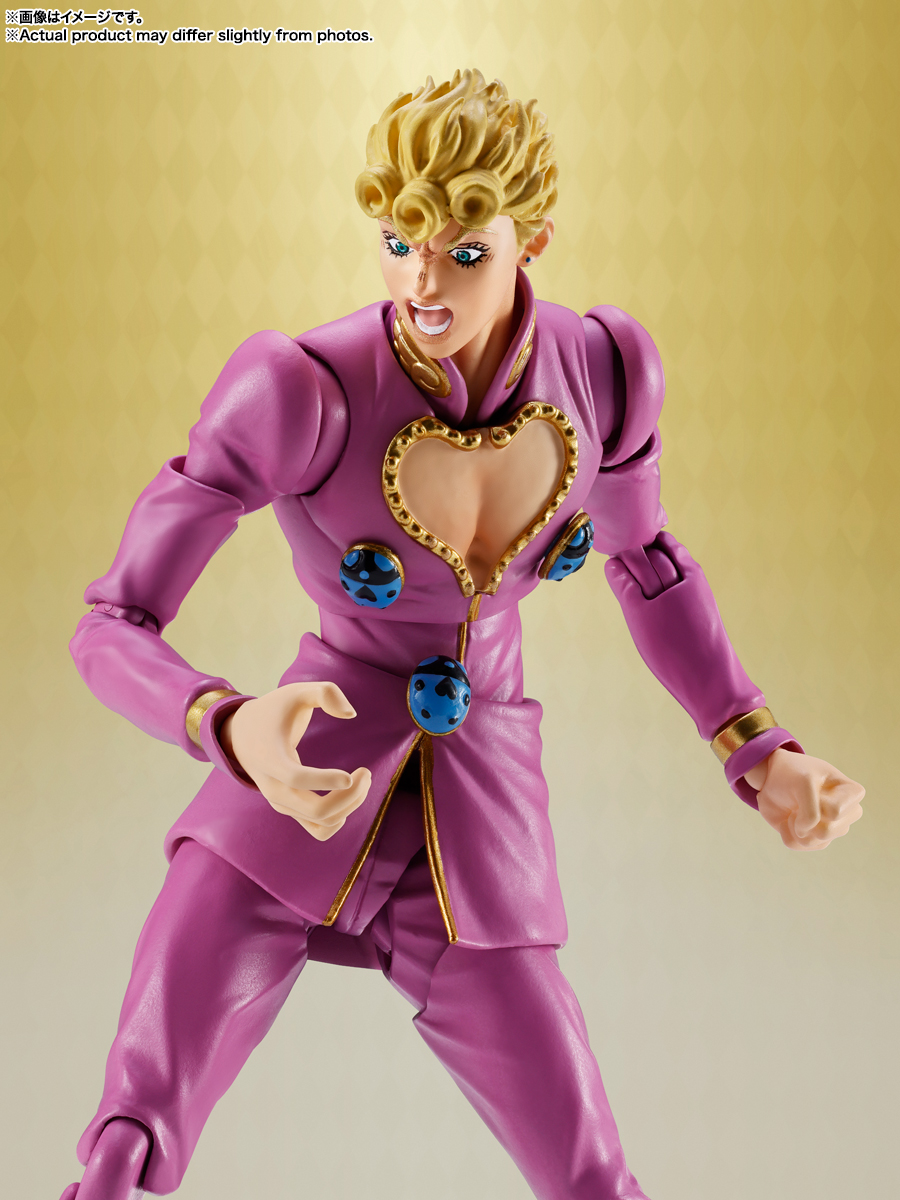 S.H.Figuarts『ジョルノ・ジョバァーナ』ジョジョの奇妙な冒険 黄金の風 可動フィギュア-004