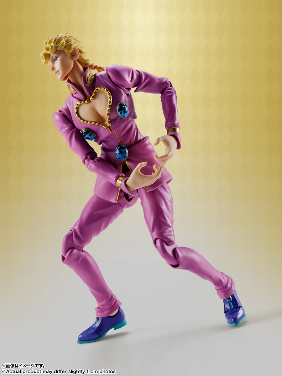 S.H.Figuarts『ジョルノ・ジョバァーナ』ジョジョの奇妙な冒険 黄金の風 可動フィギュア-005