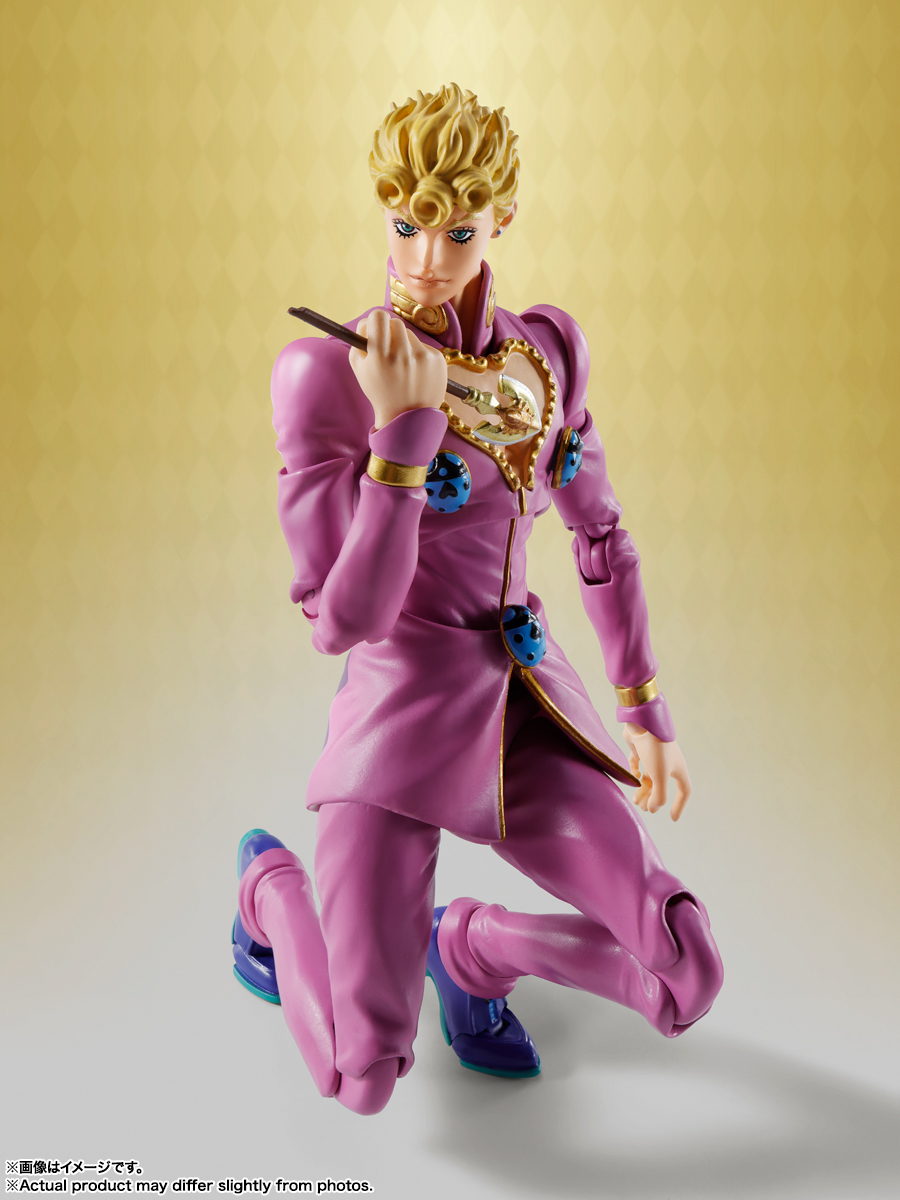 S.H.Figuarts『ジョルノ・ジョバァーナ』ジョジョの奇妙な冒険 黄金の風 可動フィギュア-006