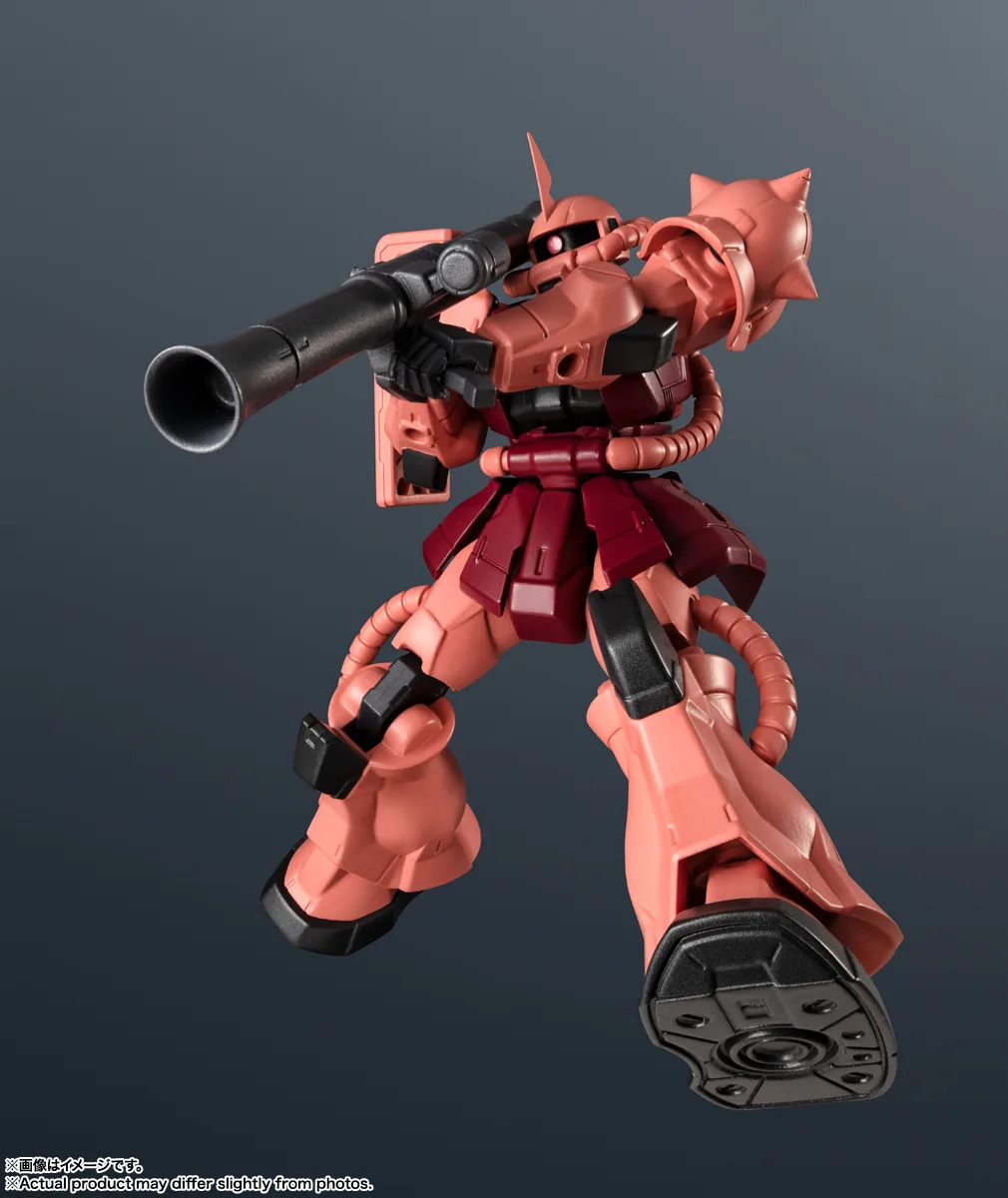GUNDAM UNIVERSE『MS-06S CHAR'S ZAKU II RENEWAL』機動戦士ガンダム 可動フィギュア-004