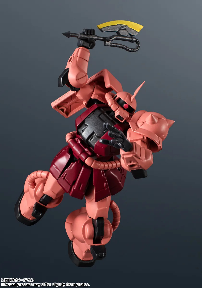 GUNDAM UNIVERSE『MS-06S CHAR'S ZAKU II RENEWAL』機動戦士ガンダム 可動フィギュア-005