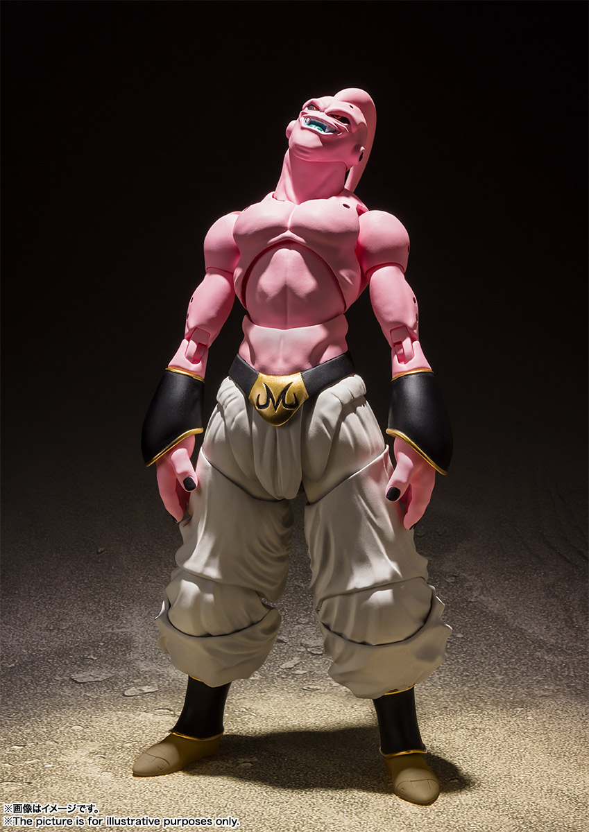 【再販】S.H.Figuarts『魔人ブウ-悪-(再販版)』ドラゴンボールZ 可動フィギュア-001