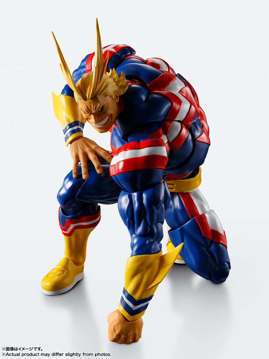 S.H.Figuarts『オールマイト』僕のヒーローアカデミア 可動フィギュア-004
