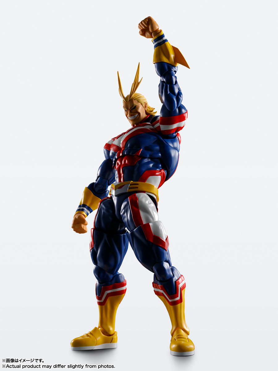 S.H.Figuarts『オールマイト』僕のヒーローアカデミア 可動フィギュア-009
