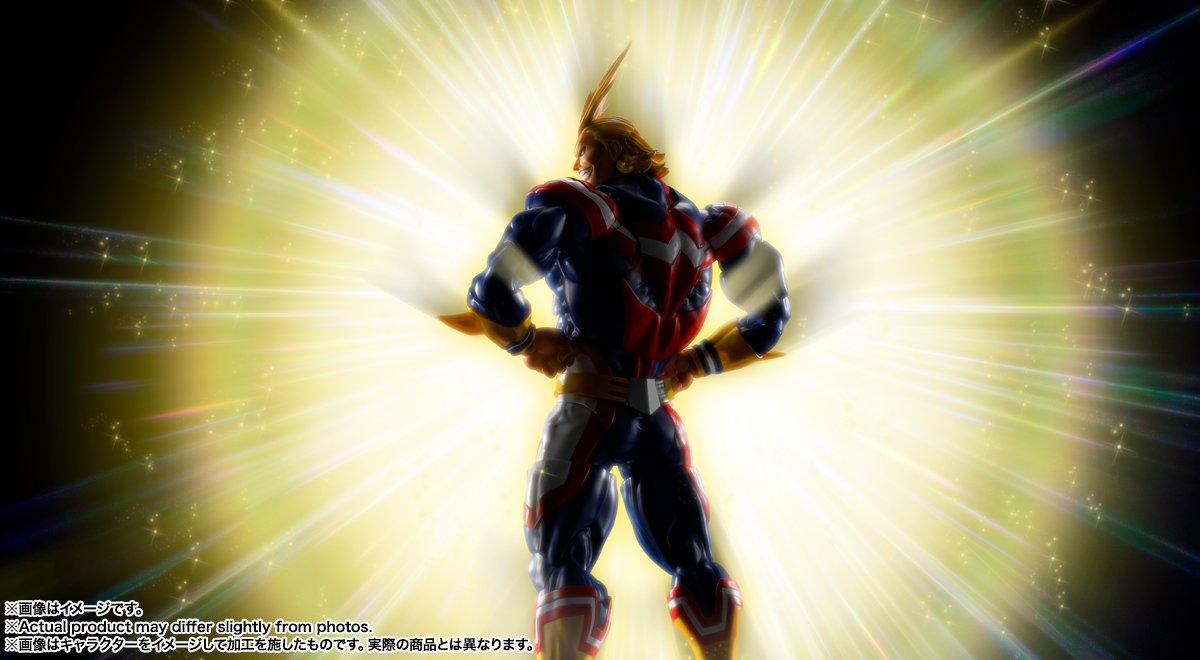 S.H.Figuarts『オールマイト』僕のヒーローアカデミア 可動フィギュア-011