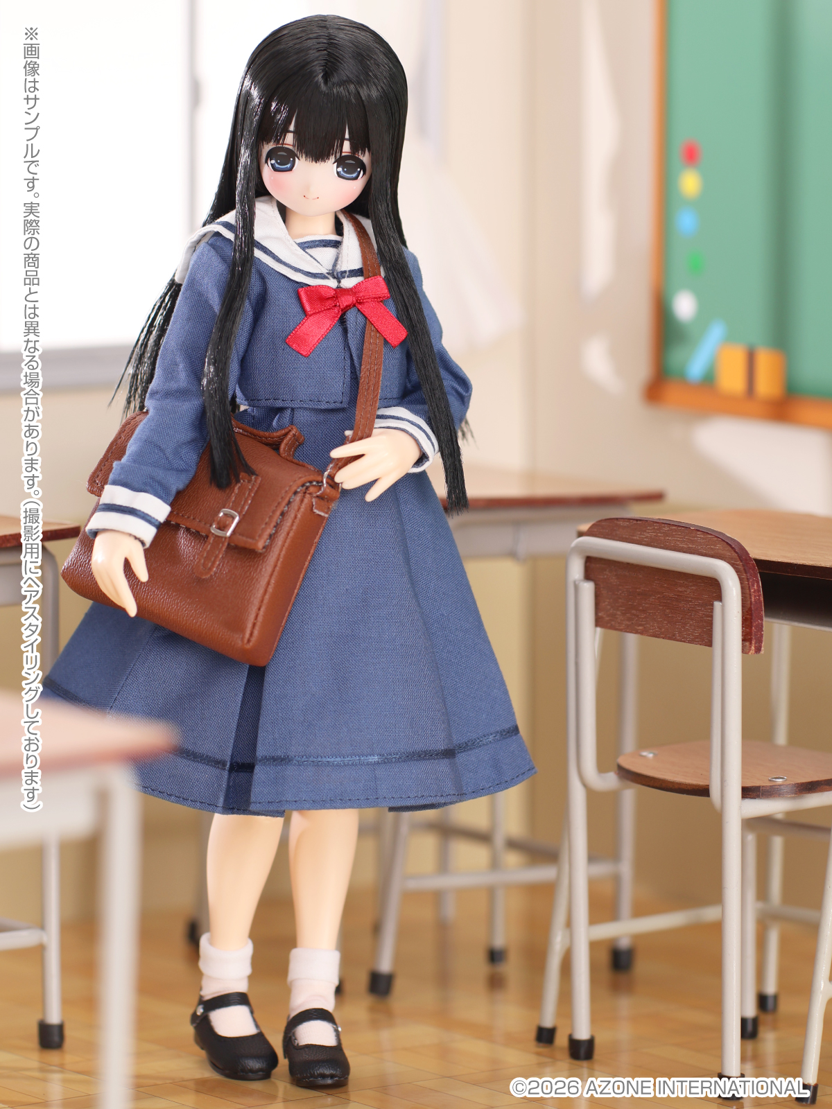 えっくす☆きゅーと『聖ポートルダム女子大付属中等部新制服／みう』1/6 完成品ドール-001