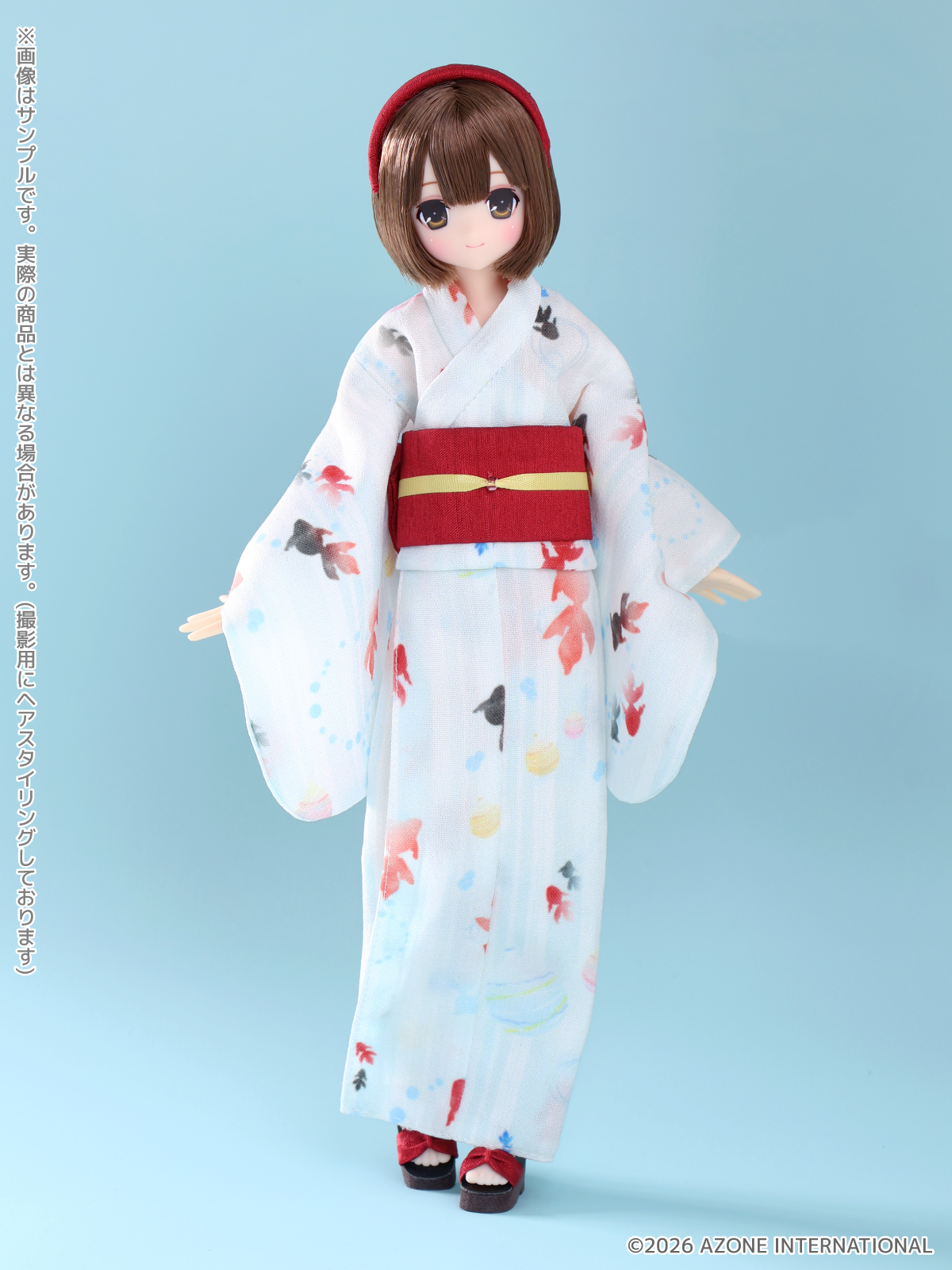 サアラズ ア・ラ・モード『MAYA(マヤ)/Sweet Days YUKATA Collection~ブラウンヘア~』1/6 完成品ドール-001