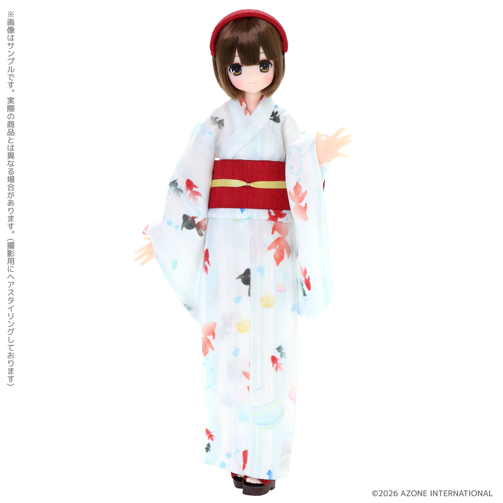 サアラズ ア・ラ・モード『MAYA(マヤ)/Sweet Days YUKATA Collection~ブラウンヘア~』1/6 完成品ドール-002