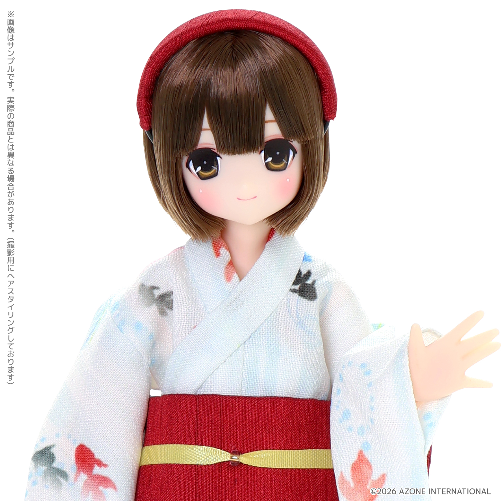 サアラズ ア・ラ・モード『MAYA(マヤ)/Sweet Days YUKATA Collection~ブラウンヘア~』1/6 完成品ドール-003