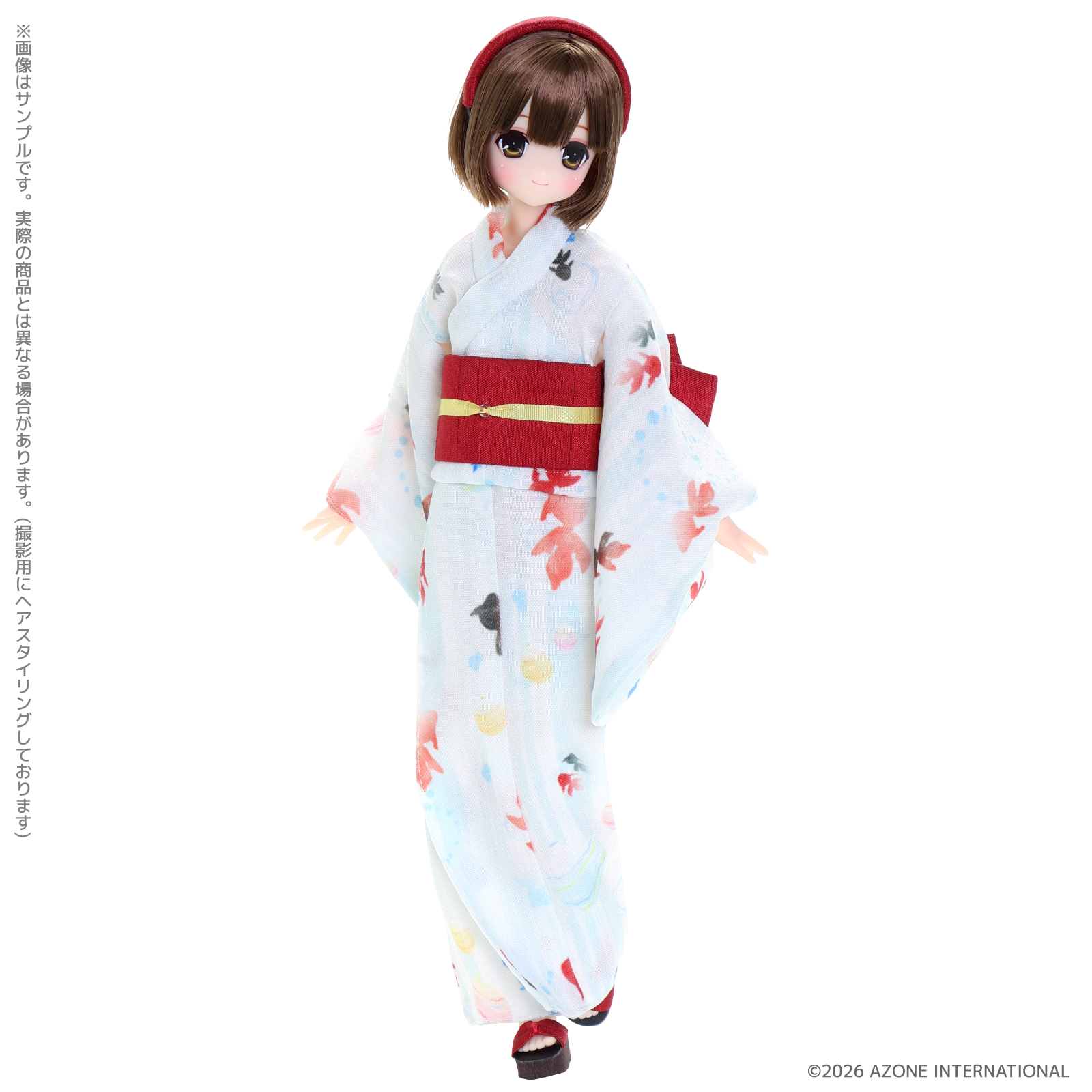 サアラズ ア・ラ・モード『MAYA(マヤ)/Sweet Days YUKATA Collection~ブラウンヘア~』1/6 完成品ドール-004